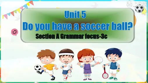Unit5SectionA(GrammarFocus-3c)课件人教版七年级英语上册
