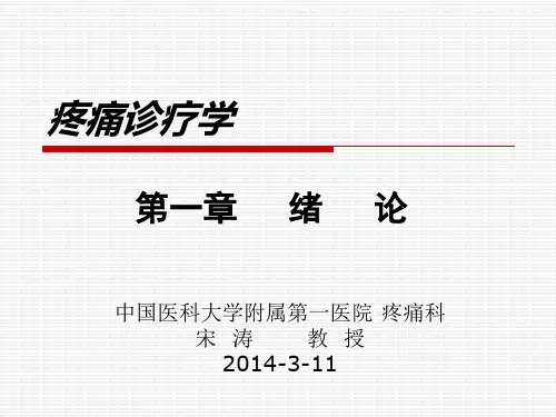 01疼痛诊疗学