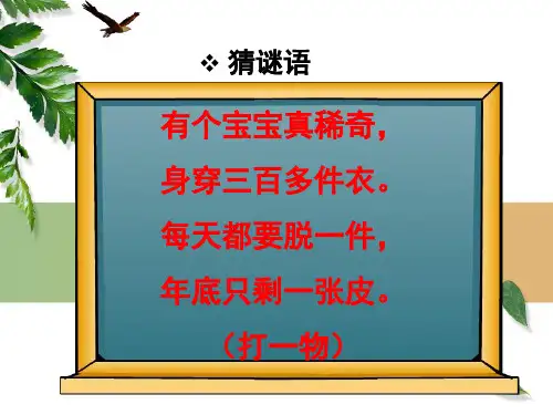 人教版三年级数学下册第六单元《年月日的认识》教学课件