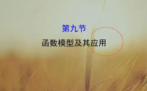2018届高考数学理科全国通用一轮总复习课件：第二章 函数、导数及其应用 2.9 精品