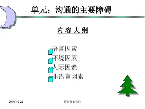 沟通的主要障碍模板.pptx