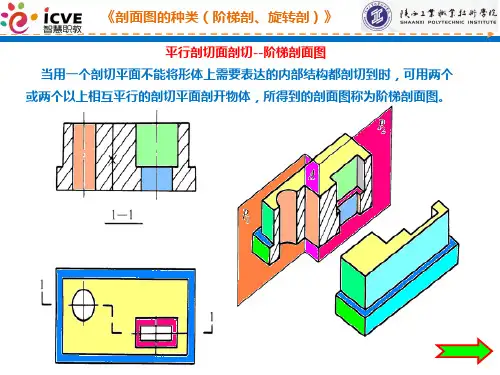 剖面图的种类(阶梯剖、旋转剖)(精)