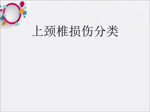 《上颈椎损伤分类》PPT课件