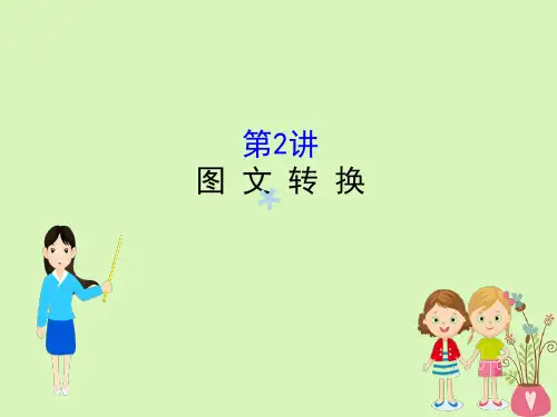 全国通用版2019版高考语文一轮复习专题十二语言文字运用12.4.2图文转换课件201806251133
