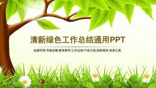 生态系统生态学ppt模板