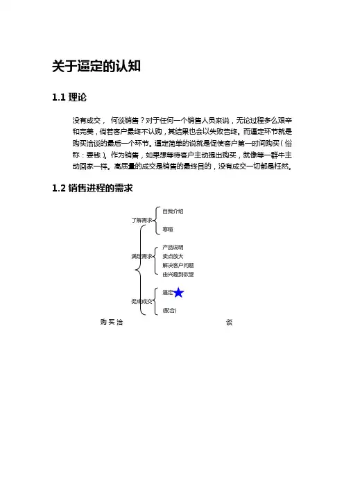地产楼盘销售顾问谈判技巧培训(刘显才老师：关于逼定的认知)