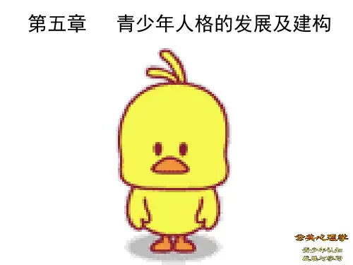 青少年人格的发展及建构