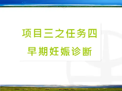 羊的早期妊娠诊断2