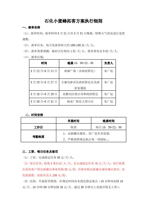 兼职派单方案