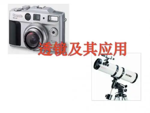 透镜及其应用复习课件