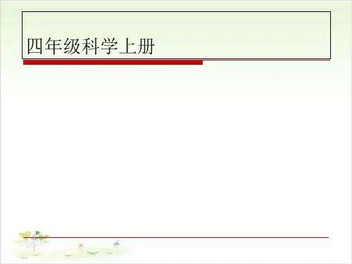 四年级上册科学-小吊车丨冀教版