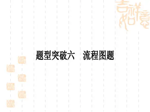 中考化学精练篇 第二部分 题型突破练六流程图题