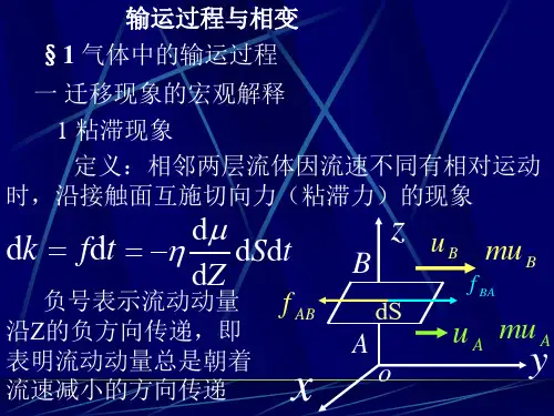 4.输运过程