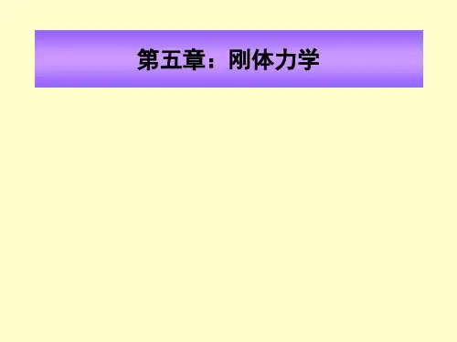 理论力学第五章