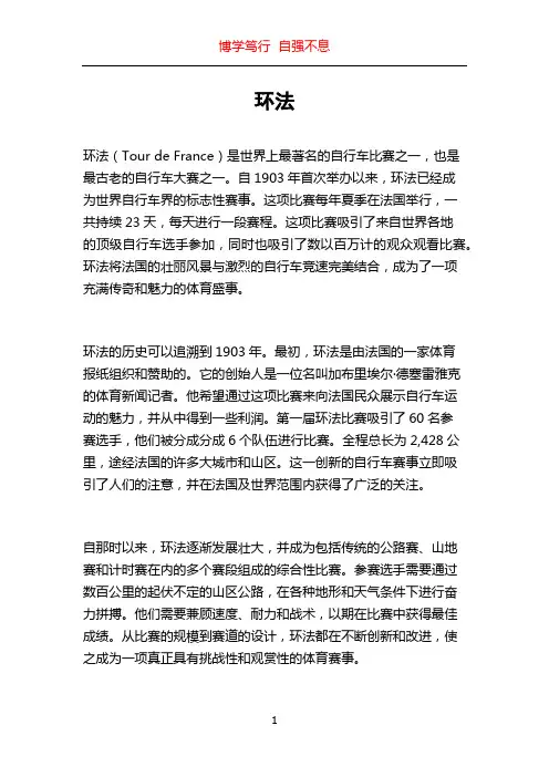 环法_精品文档