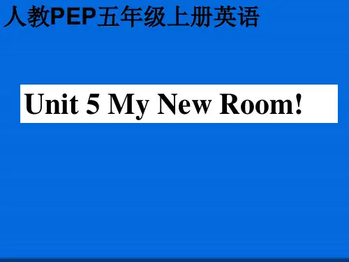 (人教PEP)五年级英语上册课件Unit 5第六课时