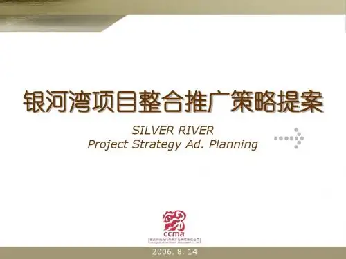 银河湾项目推广策略提案11