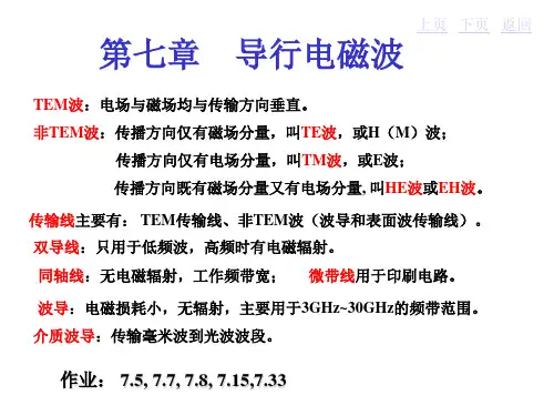 《电磁场与电磁波》课件第七章