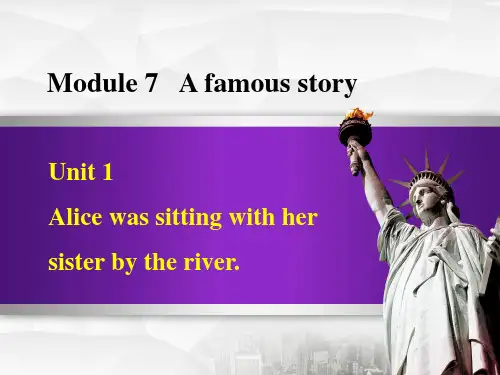 外研版八年级英语上册课件Module 7 A famous story