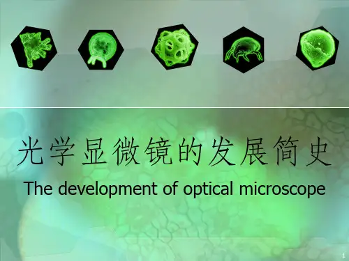 显微镜发展史ppt课件