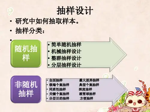 2.抽样方法