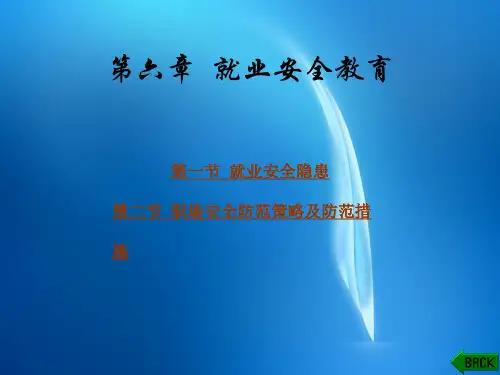 大学生职业生涯规划与就业创业指导  第6章