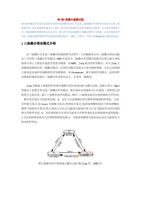 1三场耦合理论模式介绍