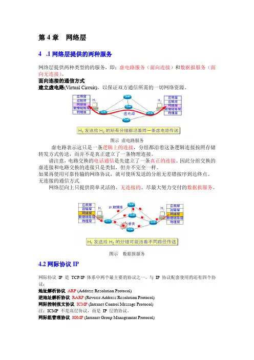 第4章  网络层知识点