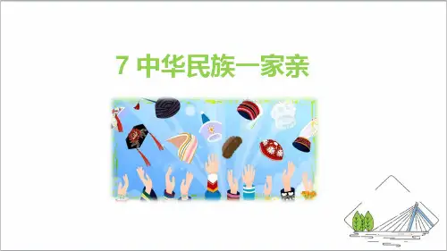 部编版道德与法治五年级上册【通用】7中华民族一家亲 课件