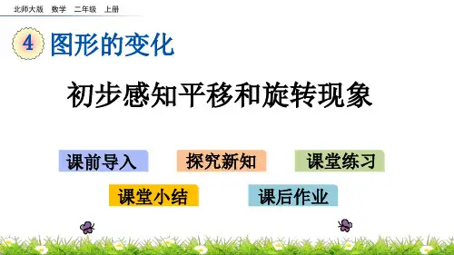 北师大版二年级数学上册 第四单元图形的变化 4.2玩一玩,做一做