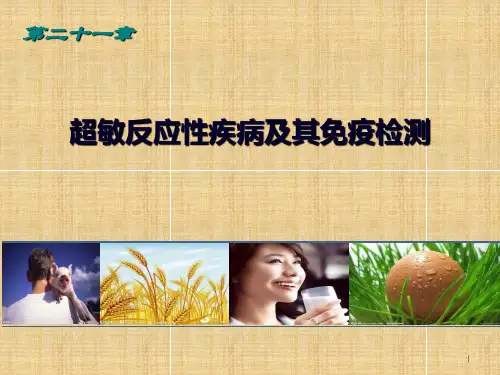 超敏反应性疾病及其免疫检测PPT课件