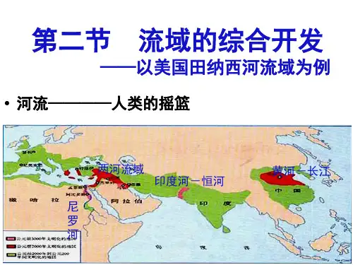 《流域的综合开发-以美国田纳西河流域为例》公开课课件
