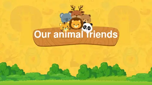 Unit3Ouranimalfriends(课件)译林版英语五年级上册