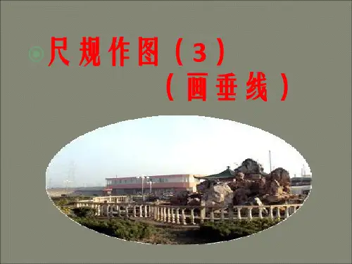 北师大版七年级下(新教材)尺规作图(画线段的垂直平分线)