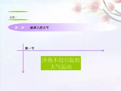山西省2012届高考地理复习 第2章 第1节冷热不均引起的大气运动课件 新人教版必修1