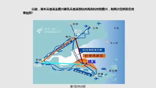 平面向量的加法减法运算PPT课件