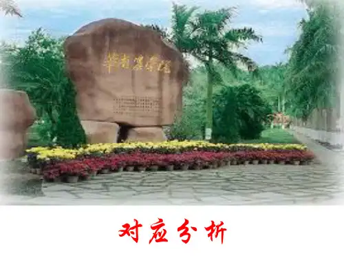 SAS入门对应分析