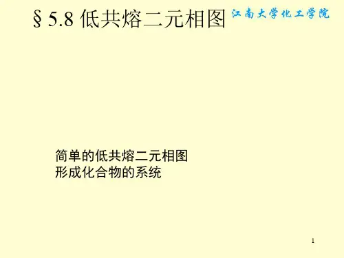 §5.8 低共熔二元相图