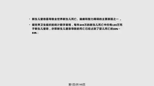 新生儿窒息复苏讲稿PPT课件