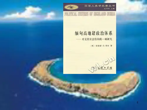 缅甸高地诸政治体系