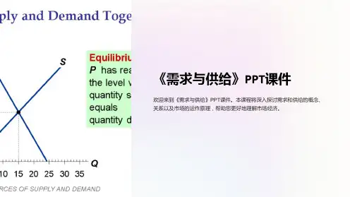 《需求与供给》课件