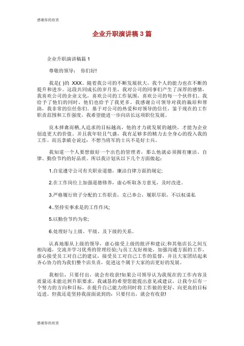 企业升职演讲稿3篇.doc