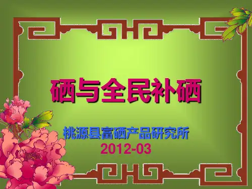 硒与全民补硒演示片