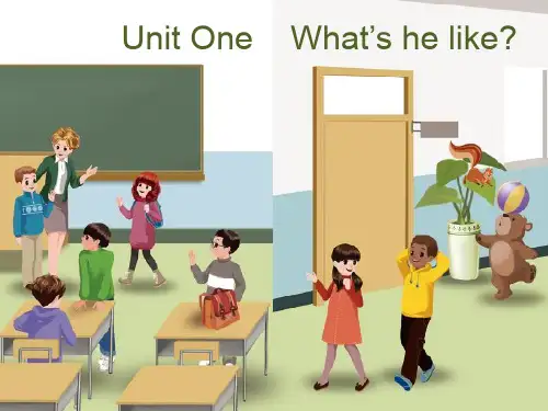 人教版小学英语五年级上册第一单元Read and write.ppt