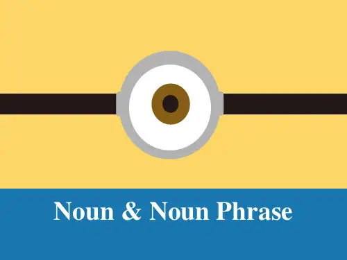 【绝对精品】英语语法4-名词-Nouns