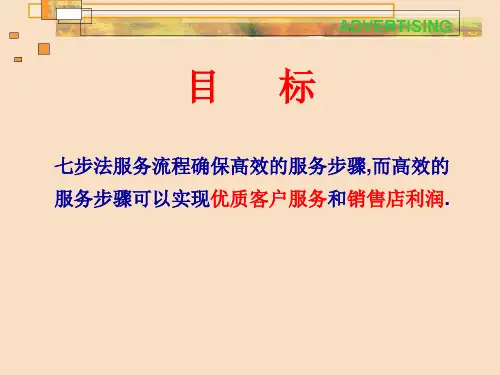 广汽丰田服务流程PPT课件