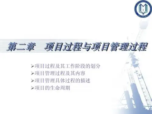 3.13第二章 项目过程与项目管理过程