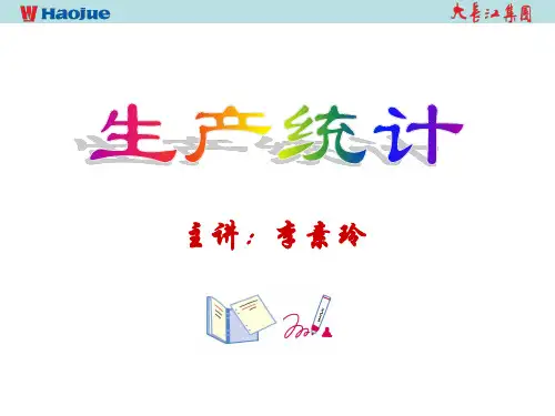 生产统计