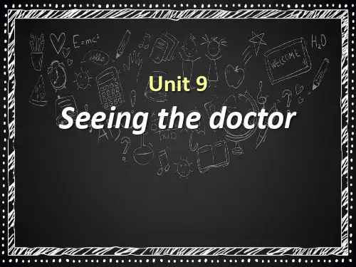 《Seeing the doctor》PPT课件