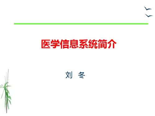 医院信息系统HIS ppt课件